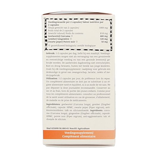 Royal Green Turmeric complex bio 60 Vegetarische capsules