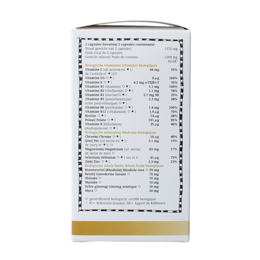 Royal Green Stress & energy multi bio 60 Vegetarische capsules