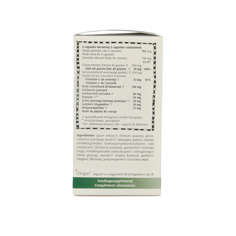 Royal Green Zinc complex bio 60 Vegetarische capsules