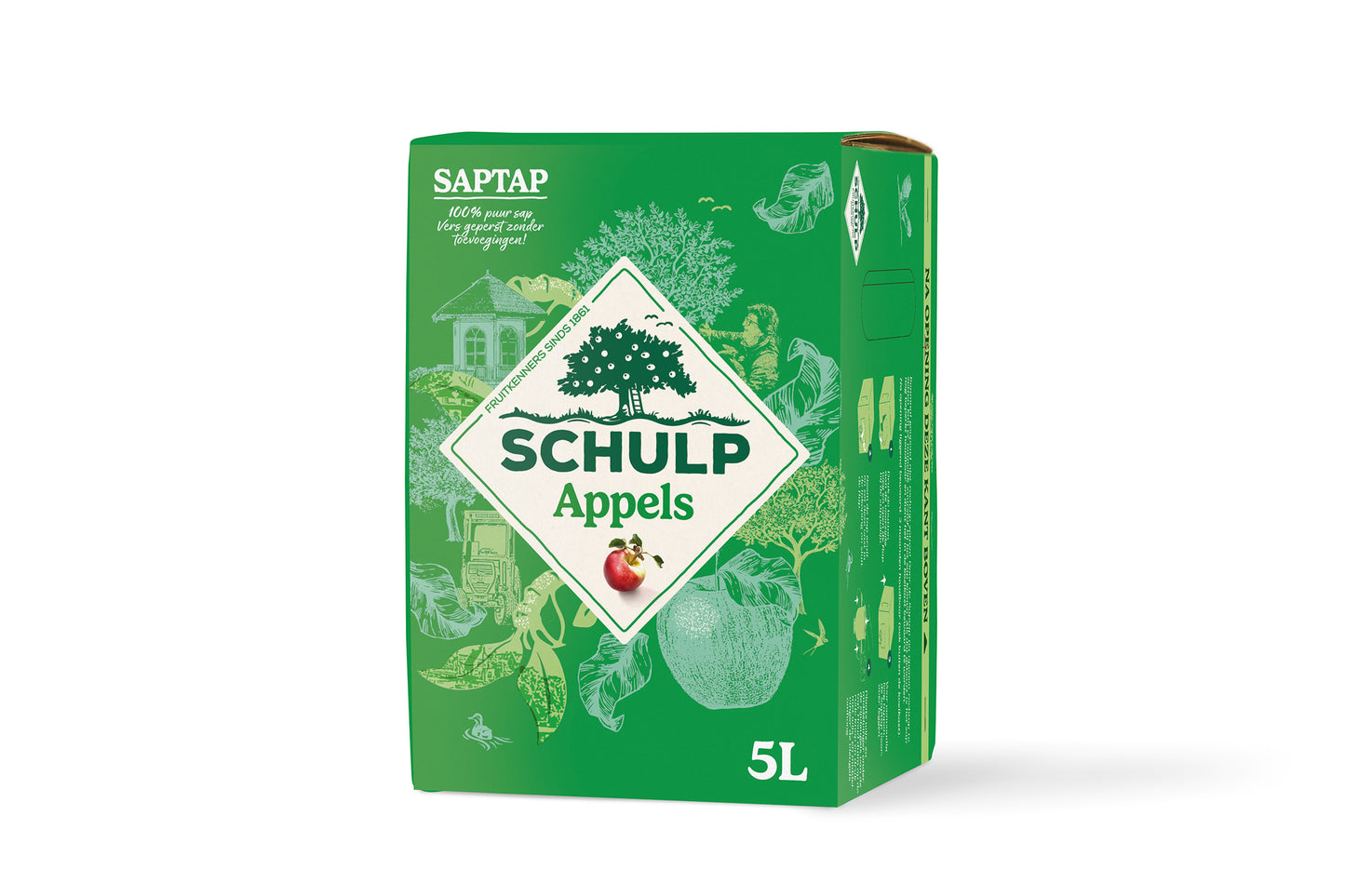 Schulp Saptap appelsap 5 Liter