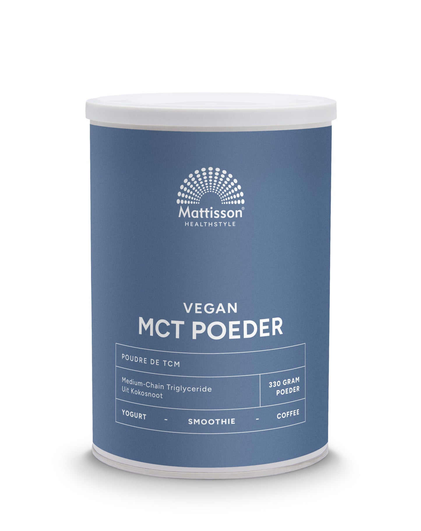 Mattisson Vegan MCT poeder coconut pure 330 Gram