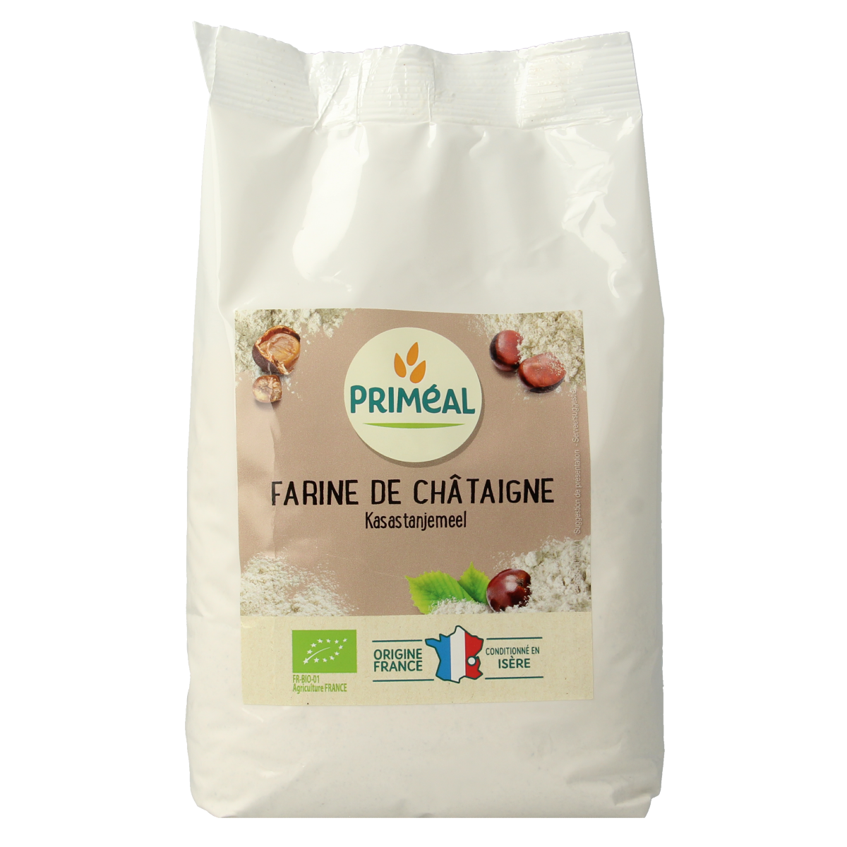 Primeal Kastanjemeel bio 500.00 Gram