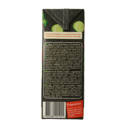 Primeal Gaspacho tomaat komkommer bio 1 Liter