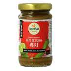 Primeal Groene curry pasta bio 120.00 Gram
