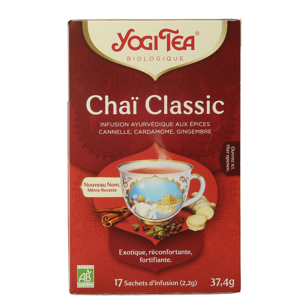 Yogi Tea Classic chai bio 17.00 Zakjes