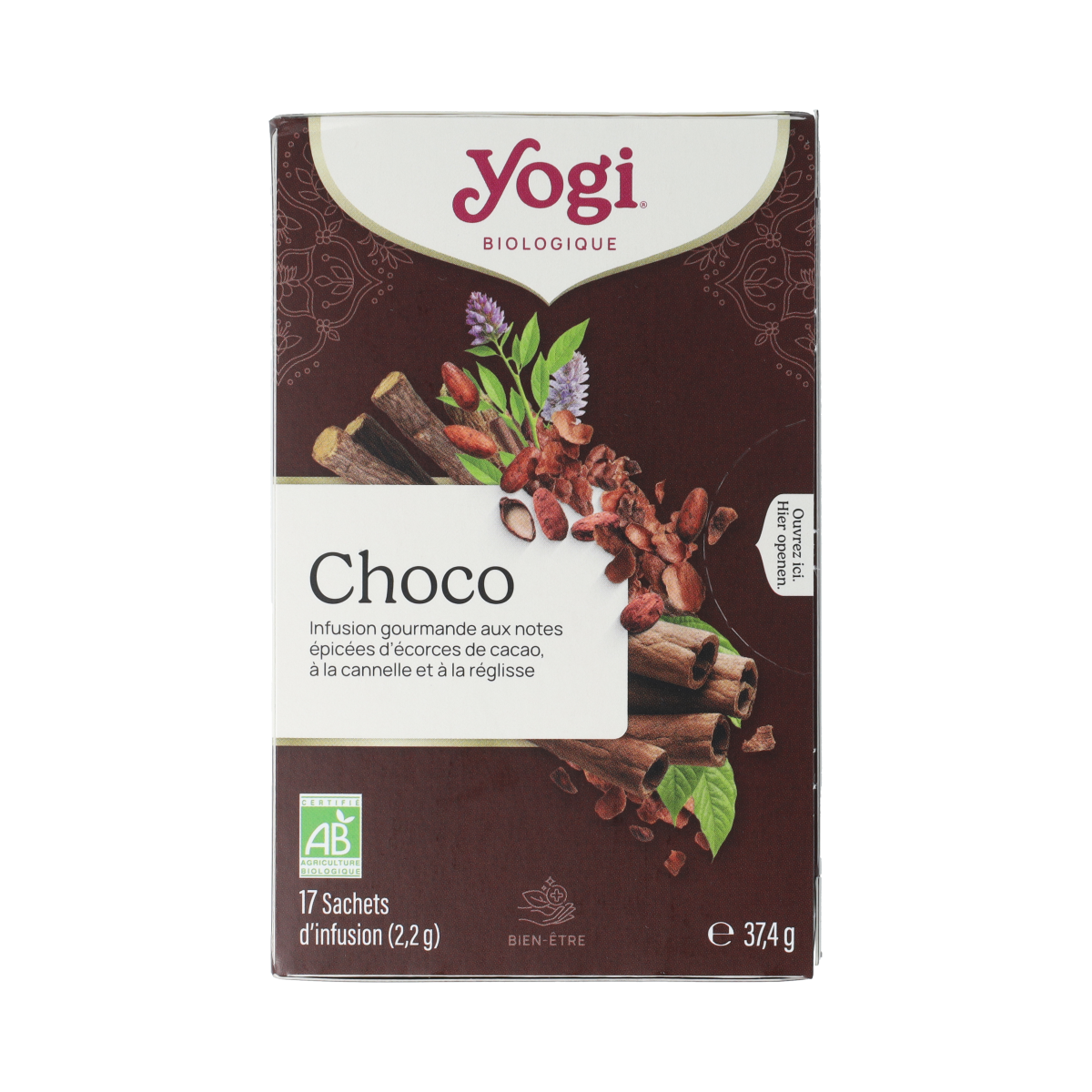 Yogi Tea Choco bio 17.00 Zakjes