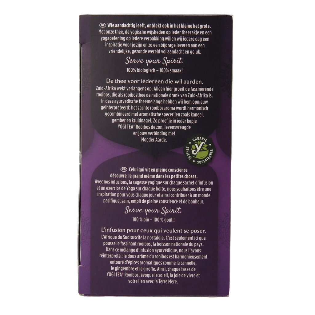 Yogi Tea Rooibos bio 17.00 Zakjes