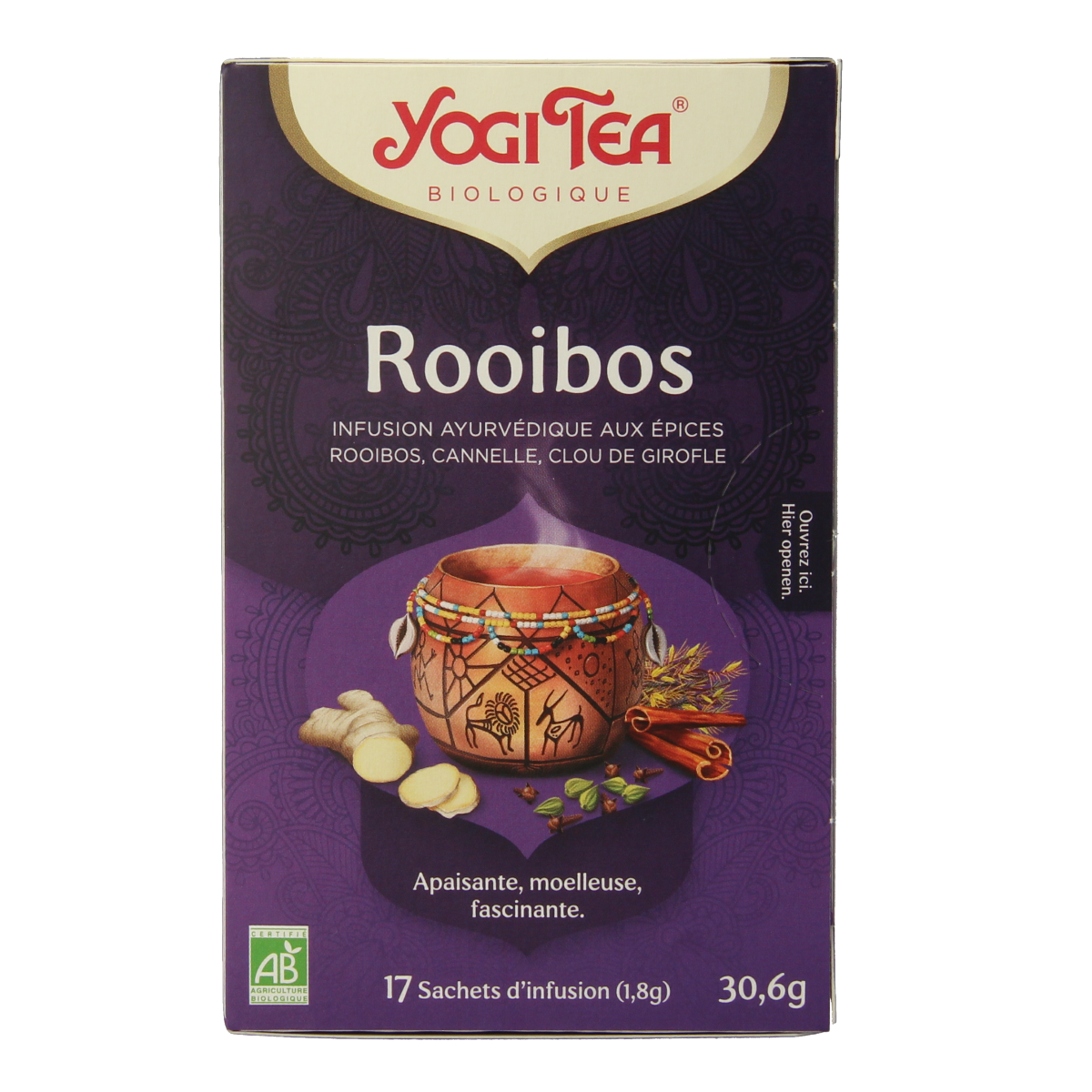 Yogi Tea Rooibos bio 17.00 Zakjes