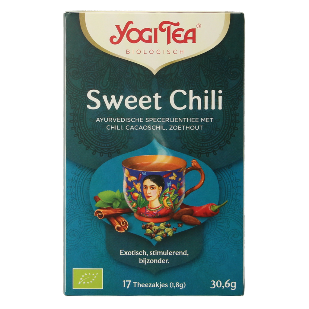 Yogi Tea Sweet chili bio 17.00 Zakjes