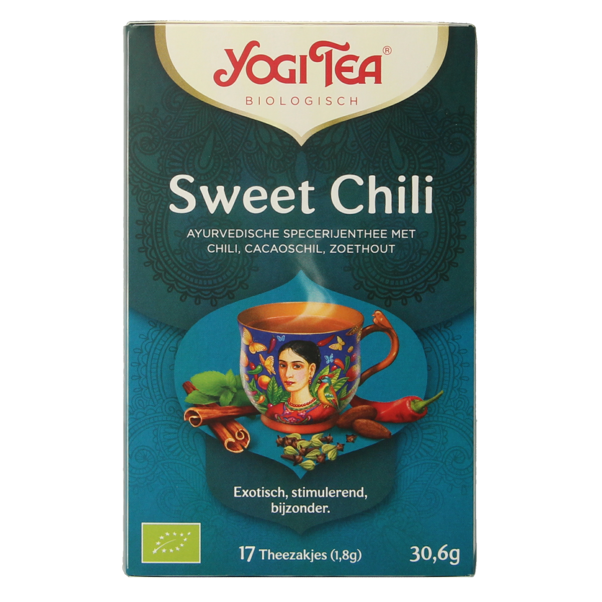 Yogi Tea Sweet chili bio 17.00 Zakjes