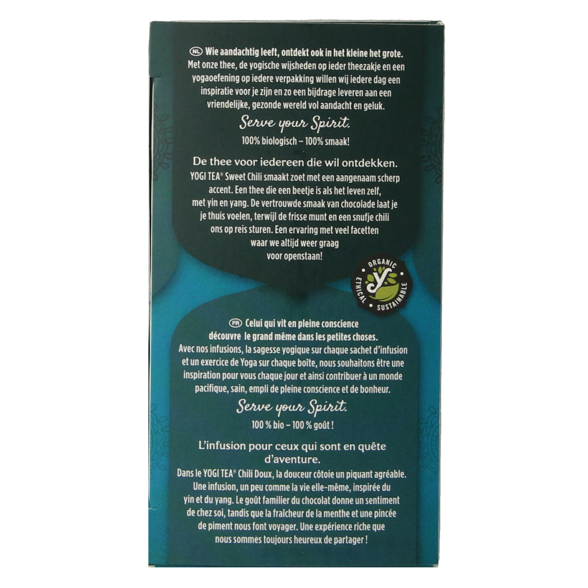 Yogi Tea Sweet chili bio 17.00 Zakjes