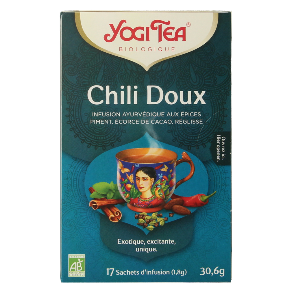 Yogi Tea Sweet chili bio 17.00 Zakjes