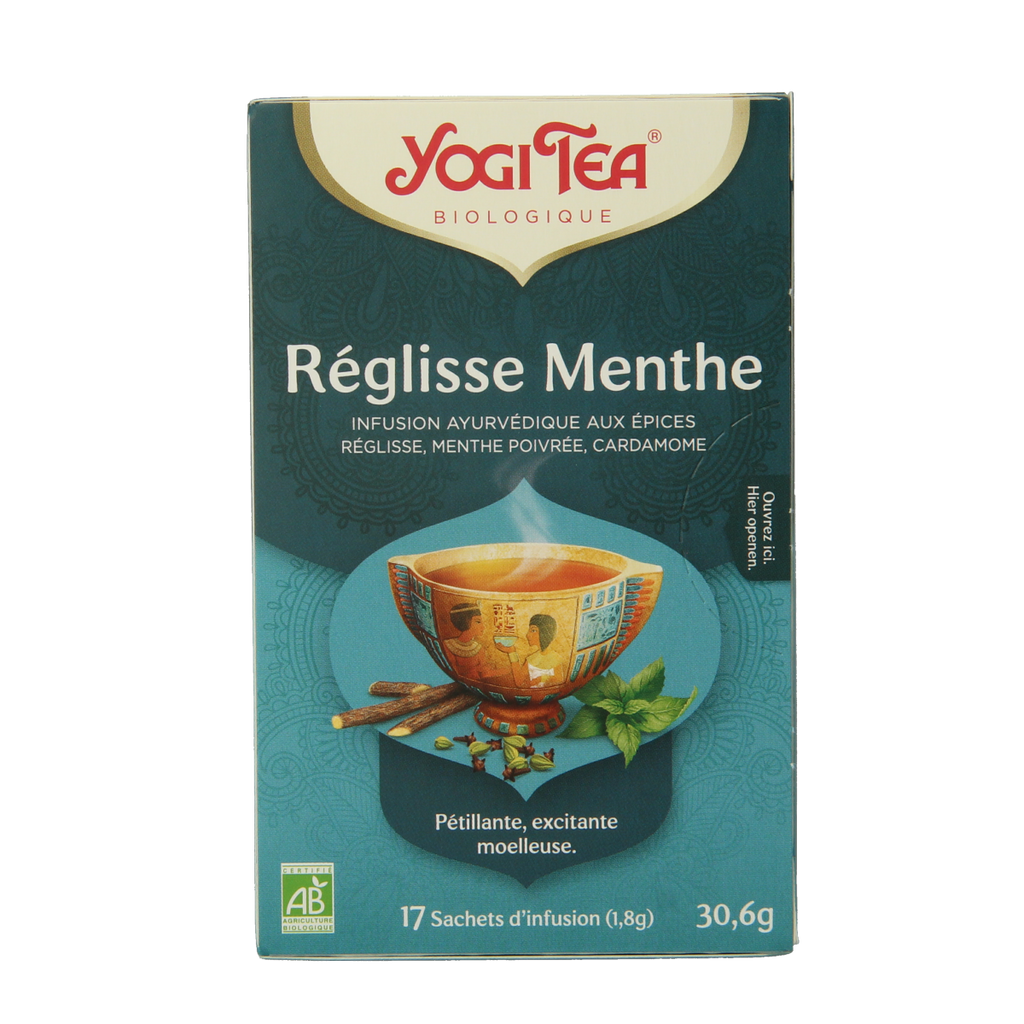 Yogi Tea Licorice mint bio 17.00 Zakjes