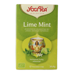 Yogi Tea Lime mint bio 17.00 Zakjes