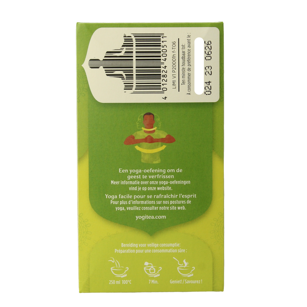 Yogi Tea Lime mint bio 17.00 Zakjes