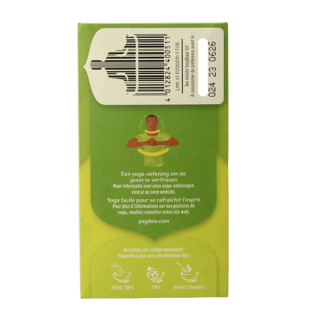 Yogi Tea Lime mint bio 17.00 Zakjes