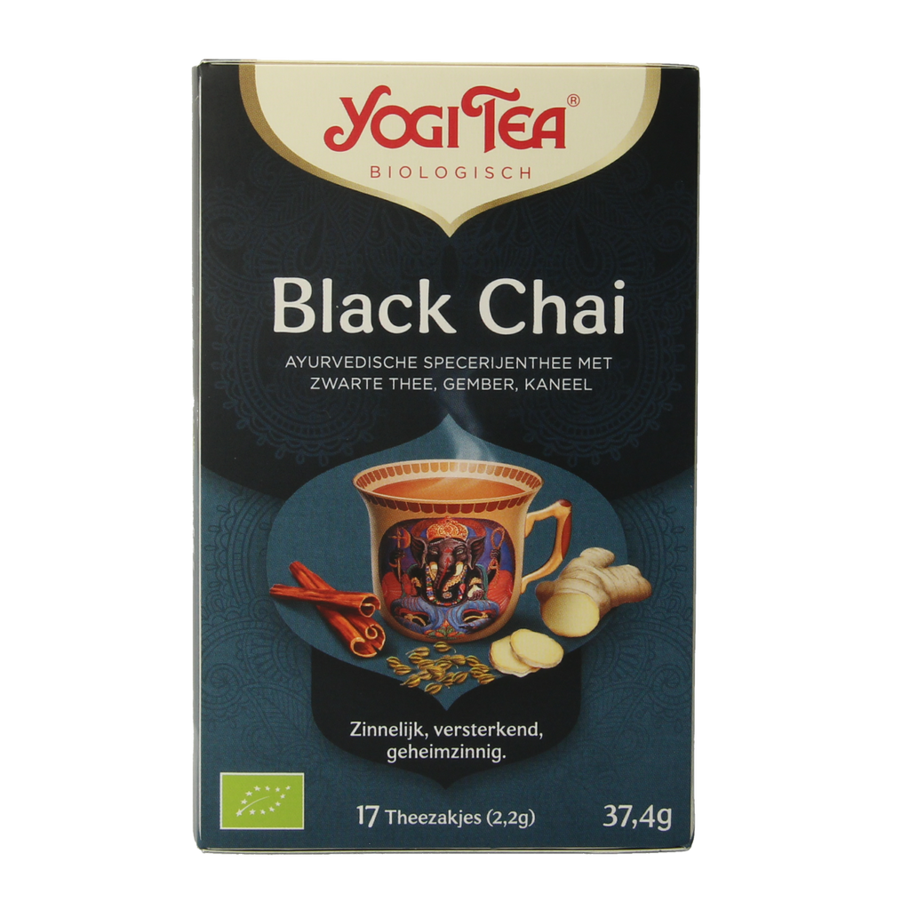 Yogi Tea Black chai bio 17.00 Zakjes