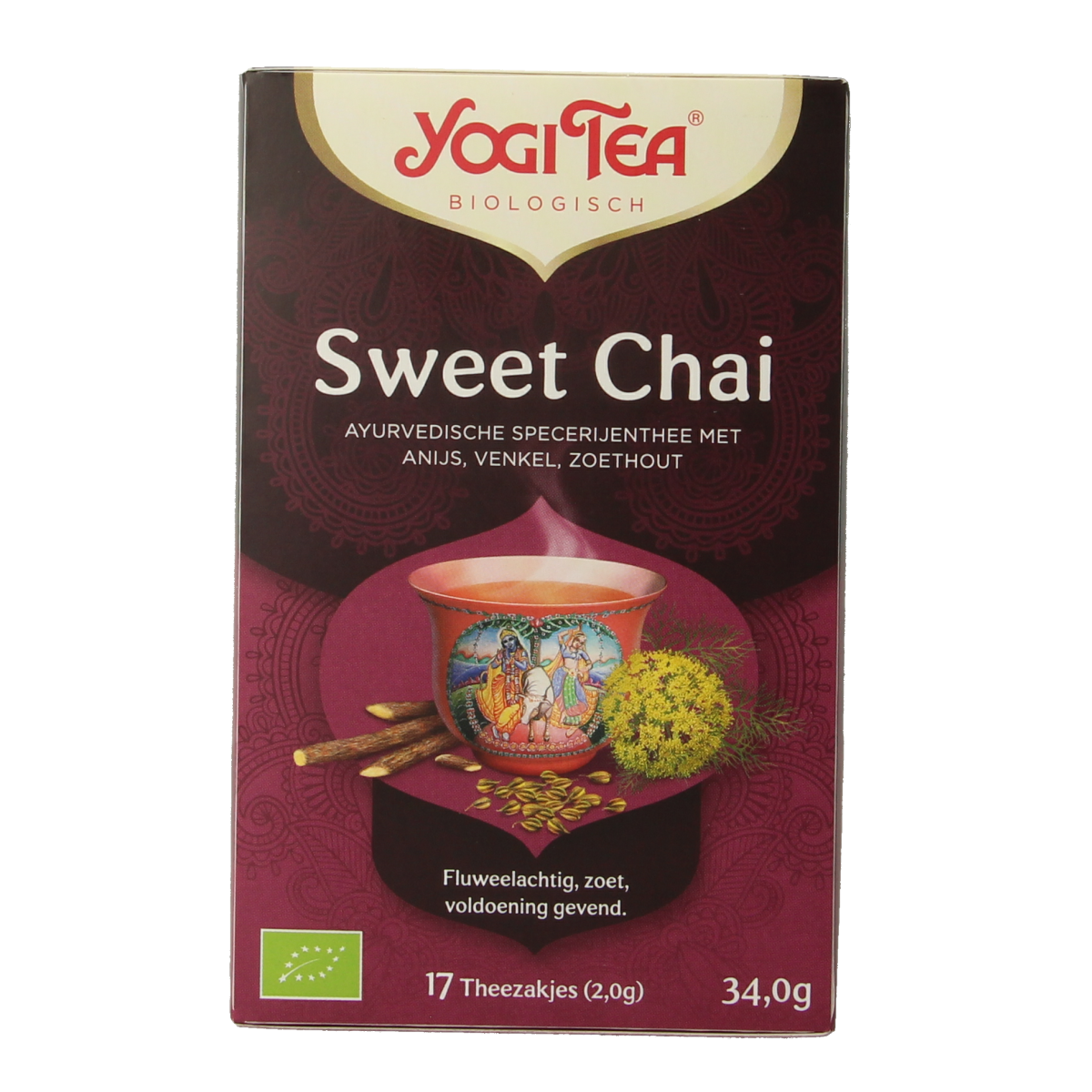 Yogi Tea Sweet chai bio 17.00 Zakjes