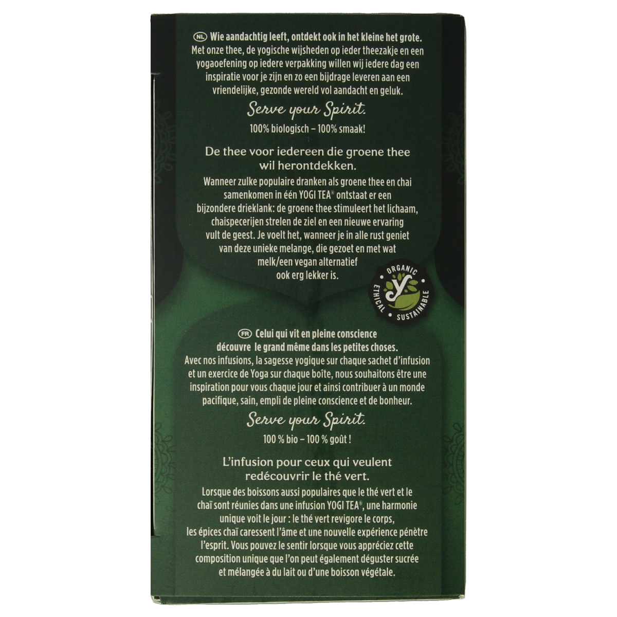 Yogi Tea Green chai bio 17.00 Zakjes