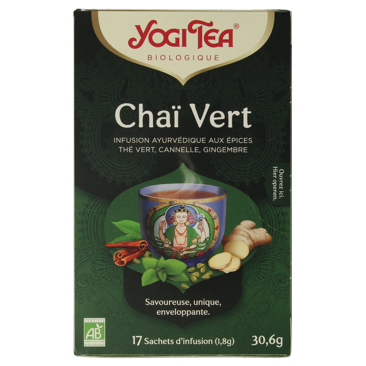 Yogi Tea Green chai bio 17.00 Zakjes