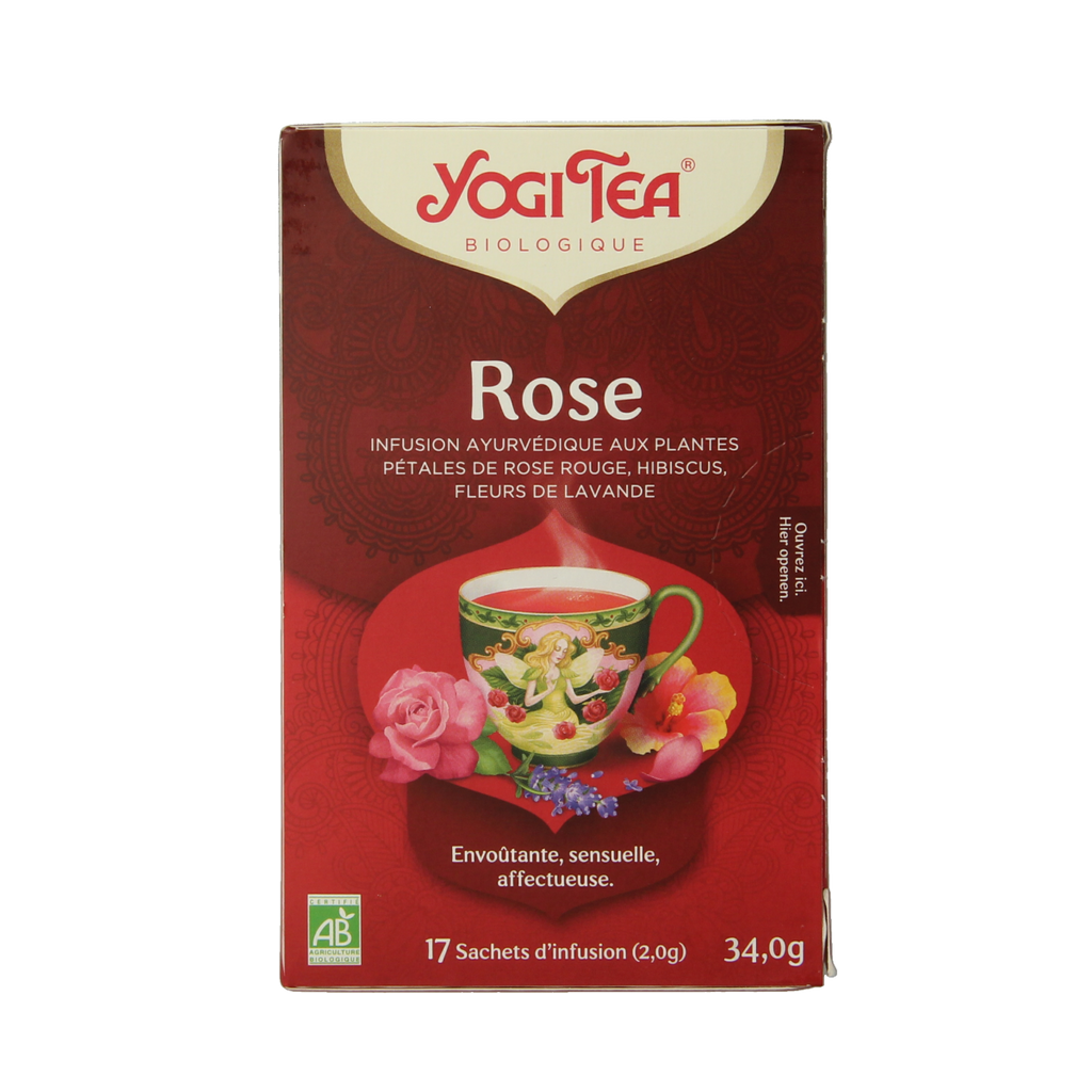 Yogi Tea Rose bio 17.00 Zakjes