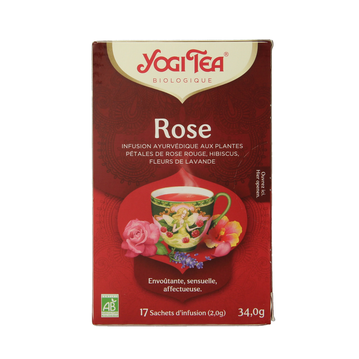 Yogi Tea Rose bio 17.00 Zakjes