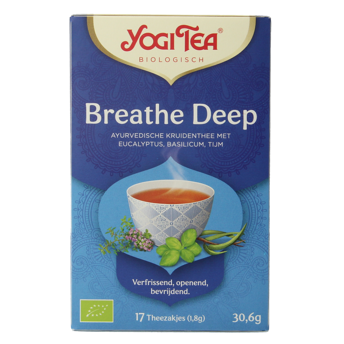 Yogi Tea Breathe deep bio 17.00 Zakjes
