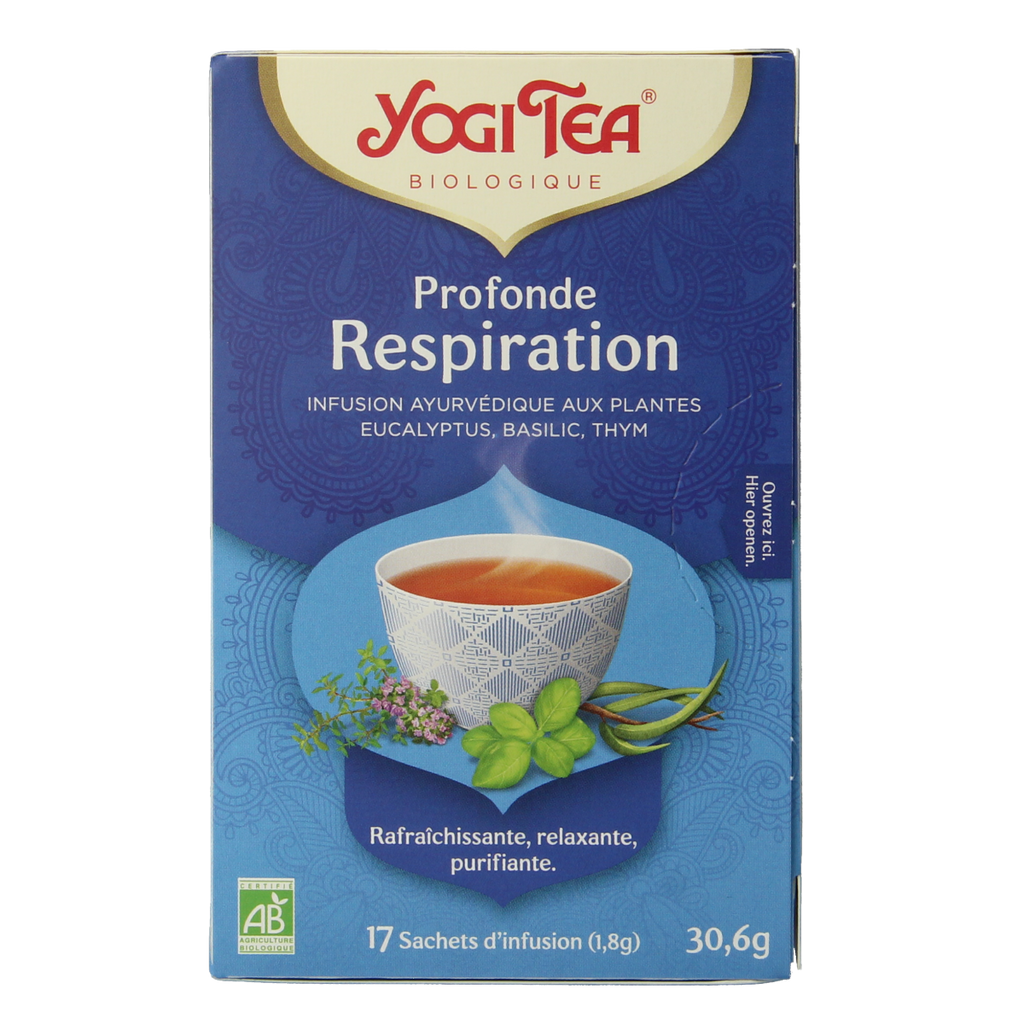 Yogi Tea Breathe deep bio 17.00 Zakjes