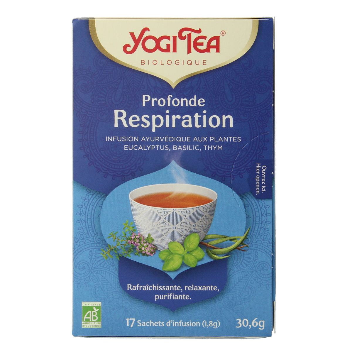 Yogi Tea Breathe deep bio 17.00 Zakjes
