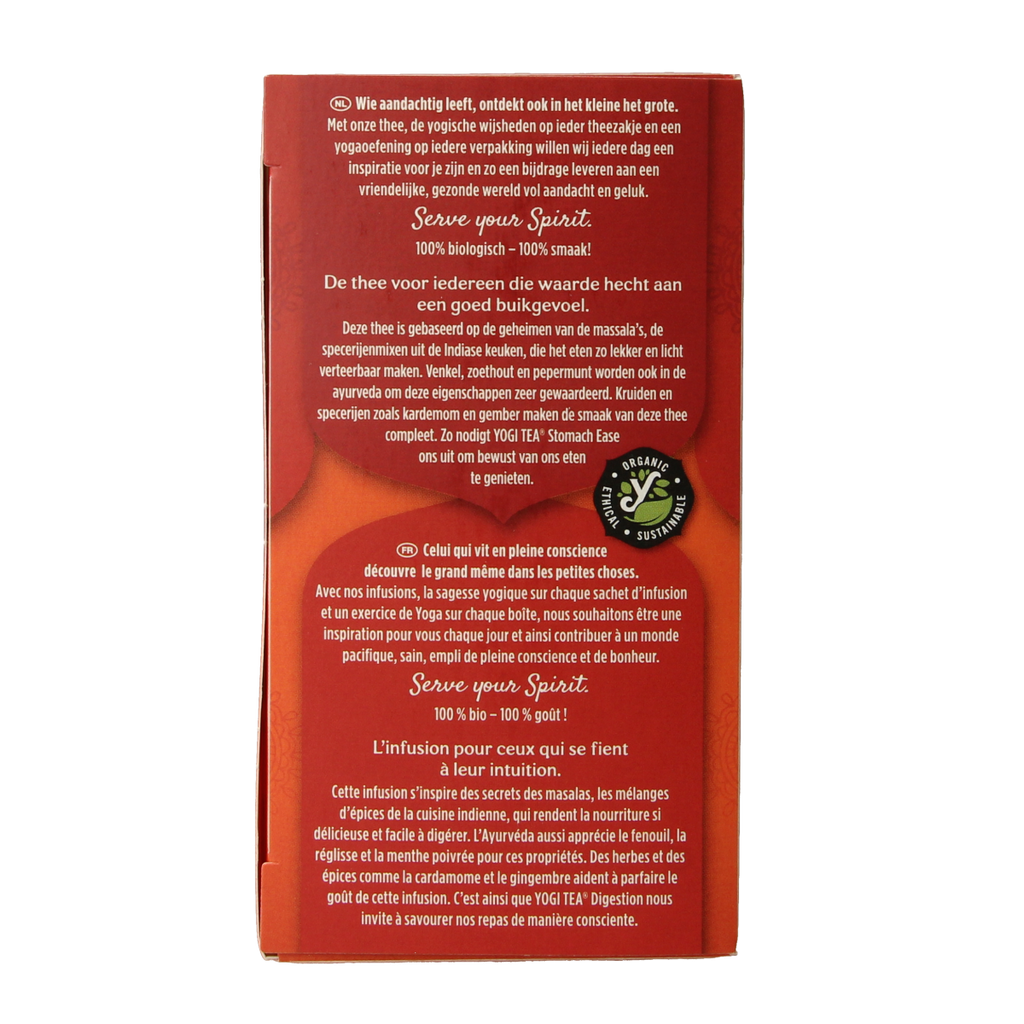 Yogi Tea Stomach ease bio 17.00 Zakjes