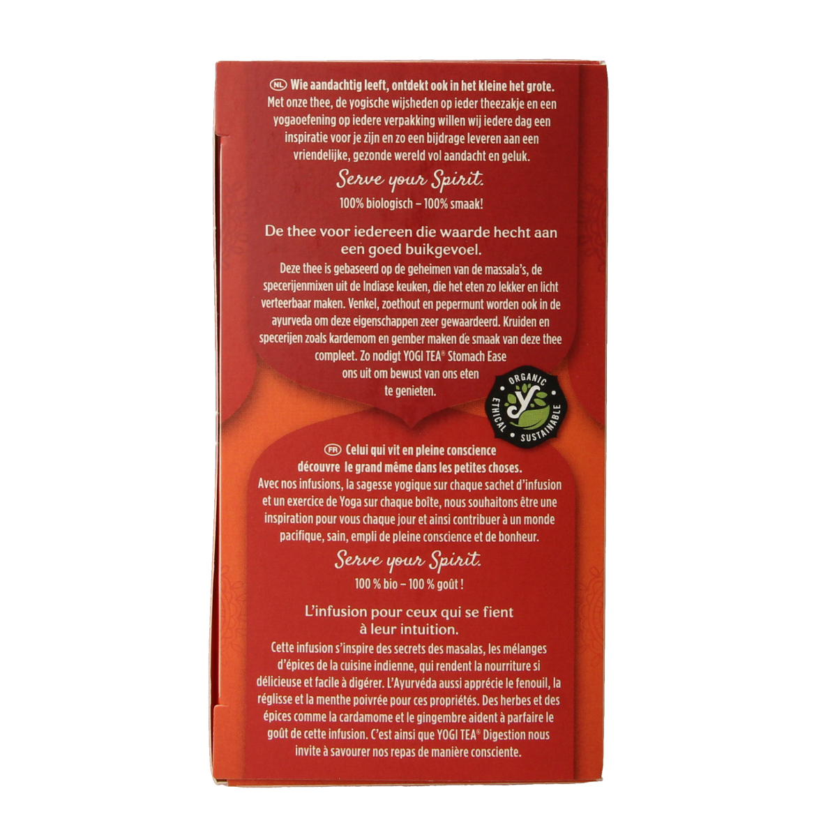 Yogi Tea Stomach ease bio 17.00 Zakjes