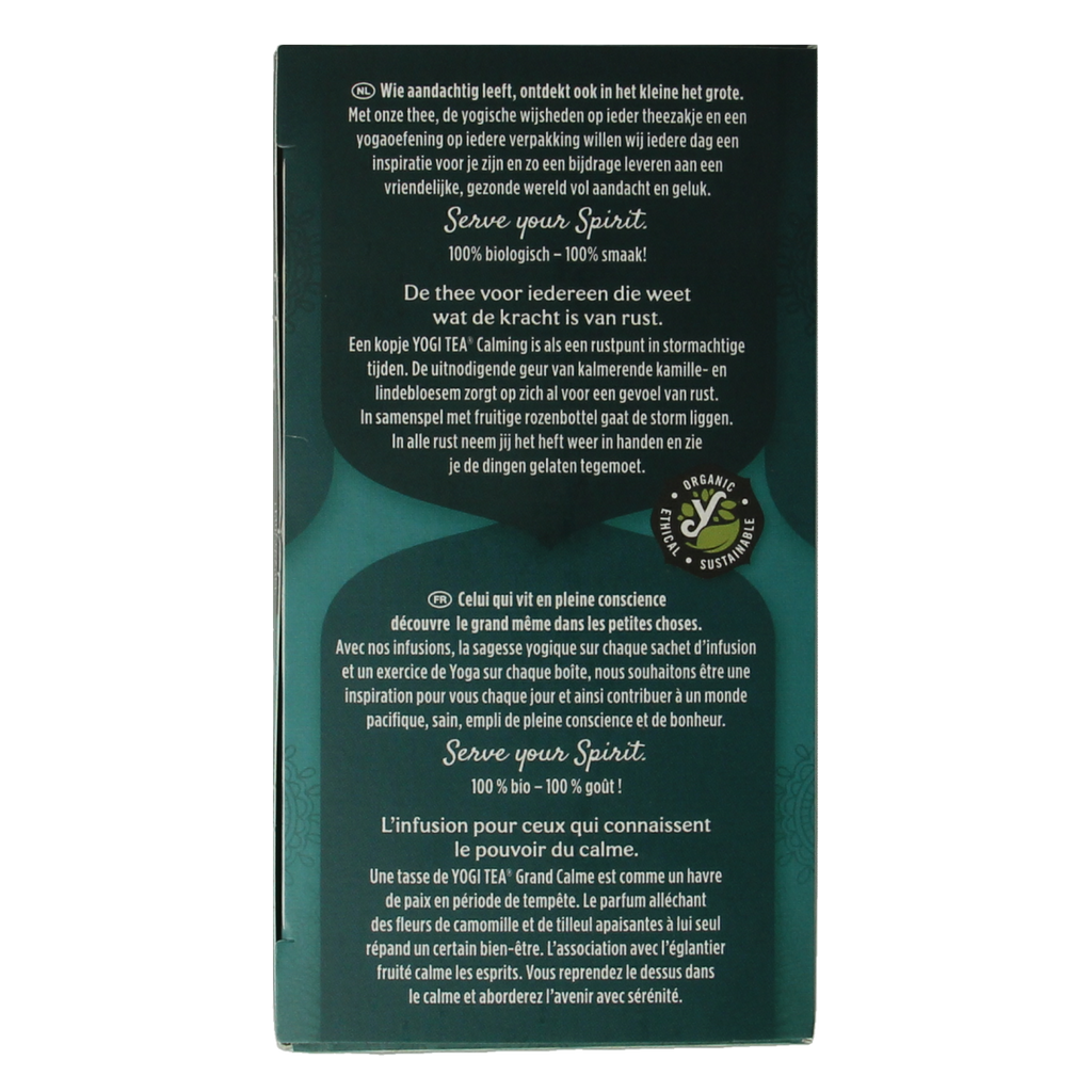 Yogi Tea Calming bio 17.00 Zakjes