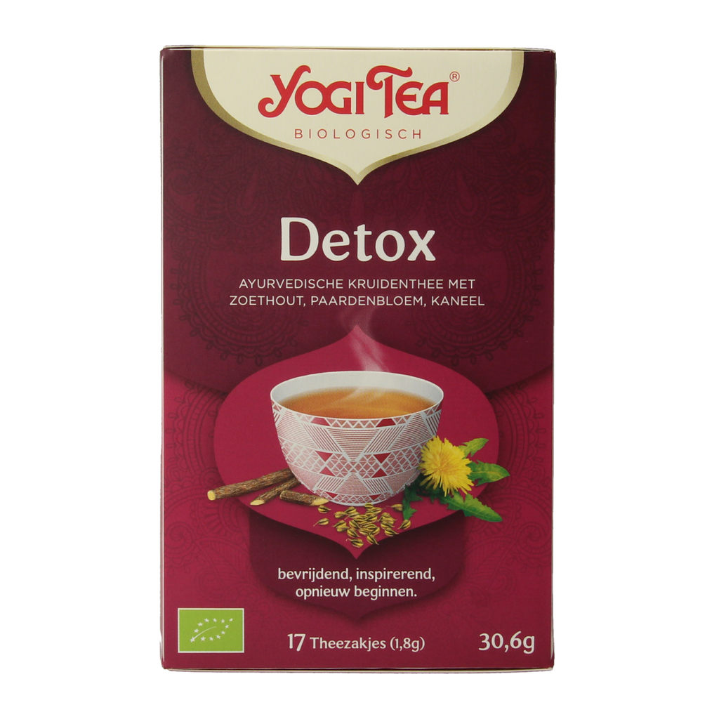 Yogi Tea Detox bio 17.00 Zakjes