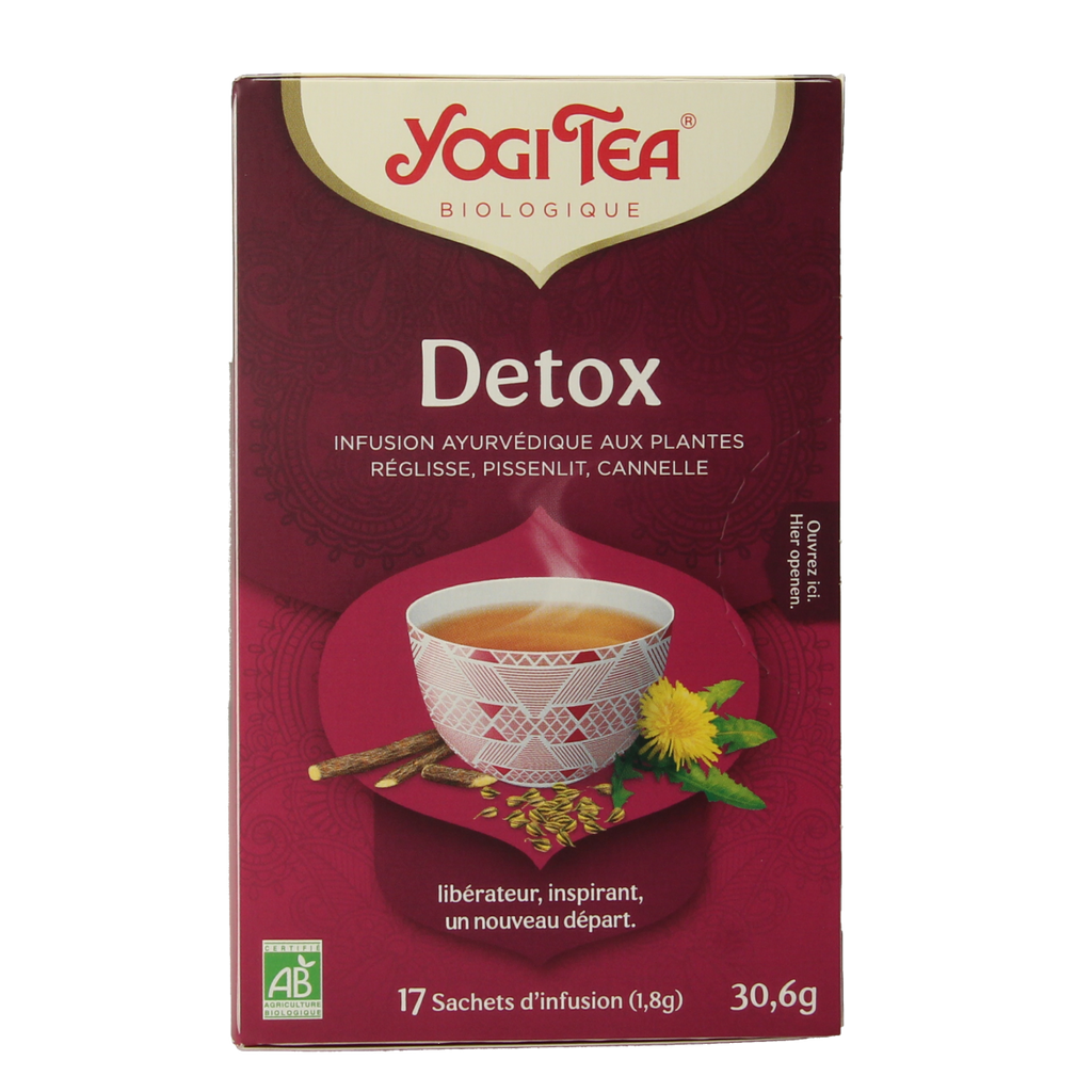 Yogi Tea Detox bio 17.00 Zakjes