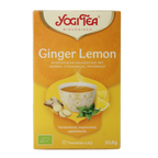 Yogi Tea Ginger lemon munt bio 17.00 Zakjes
