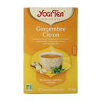 Yogi Tea Ginger lemon munt bio 17.00 Zakjes