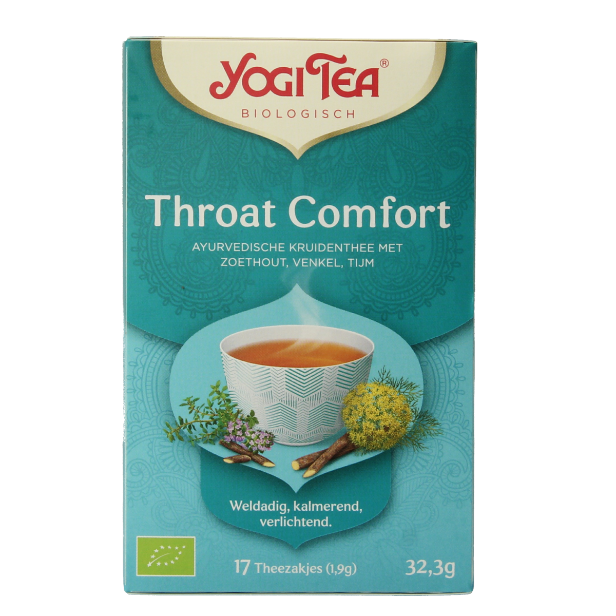 Yogi Tea Throat comfort bio 17.00 Zakjes