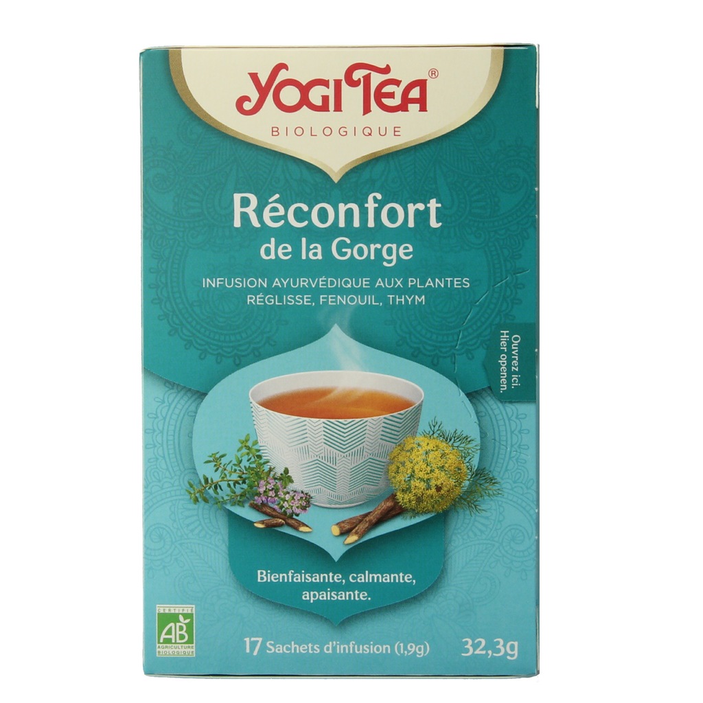 Yogi Tea Throat comfort bio 17.00 Zakjes