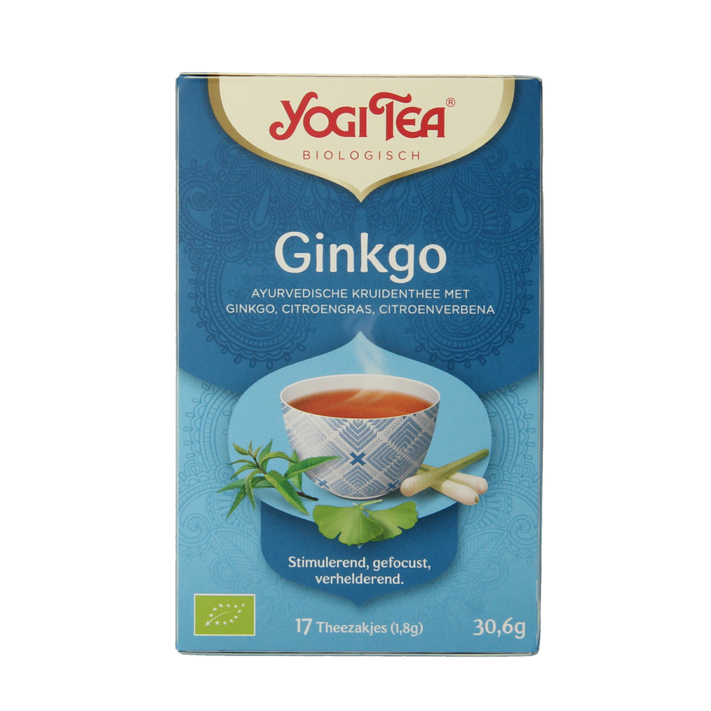 Yogi Tea Ginkgo bio 17.00 Zakjes