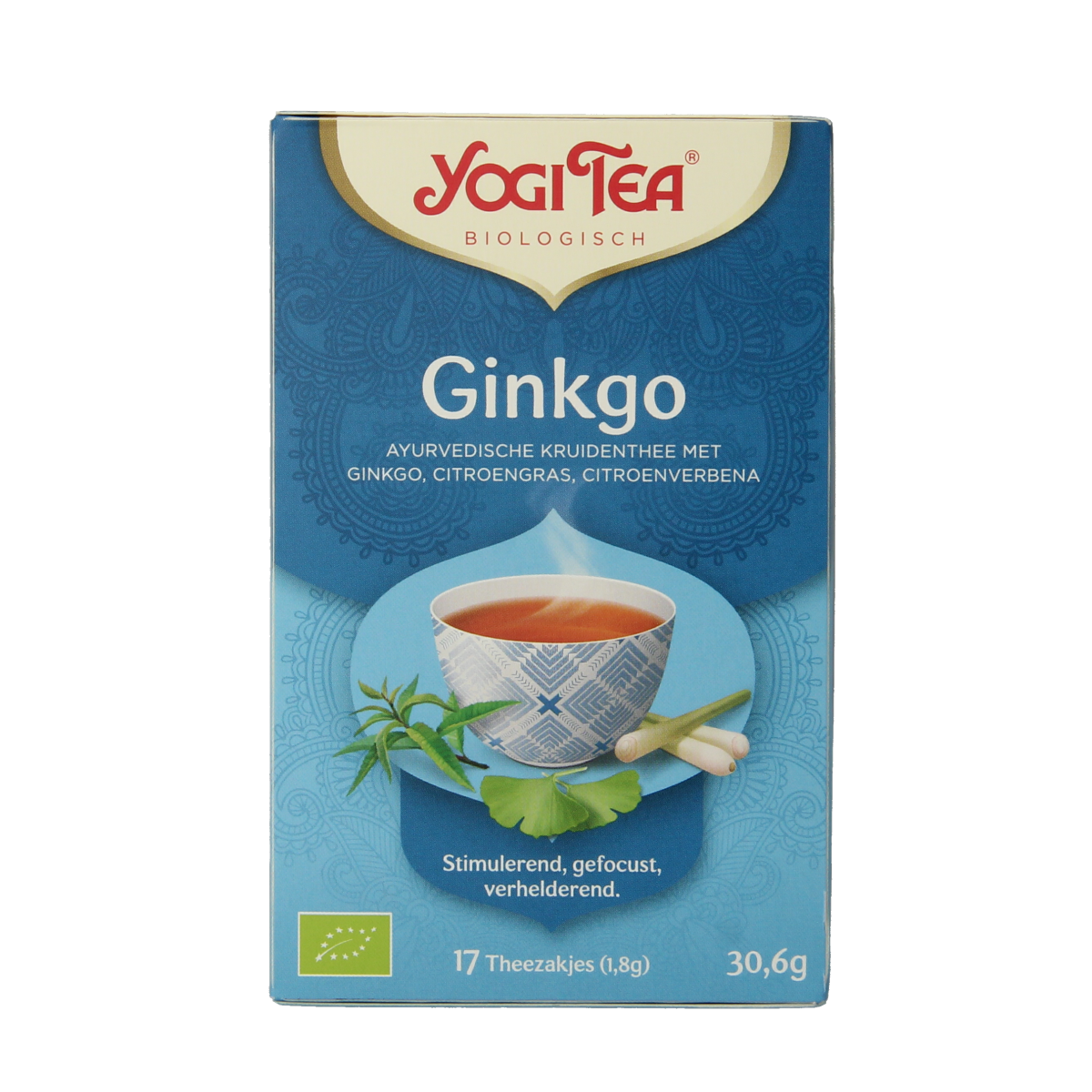 Yogi Tea Ginkgo bio 17.00 Zakjes