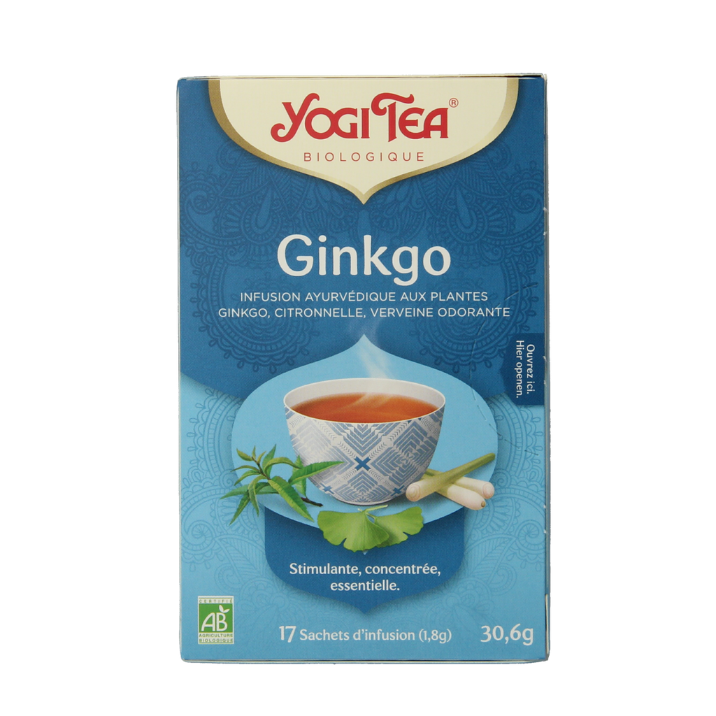 Yogi Tea Ginkgo bio 17.00 Zakjes