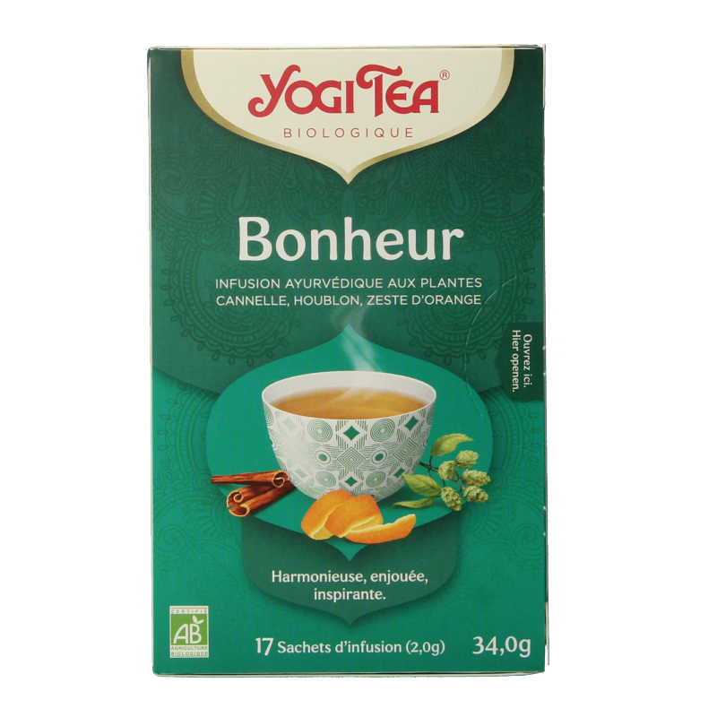 Yogi Tea Bright mood bio 17 Zakjes