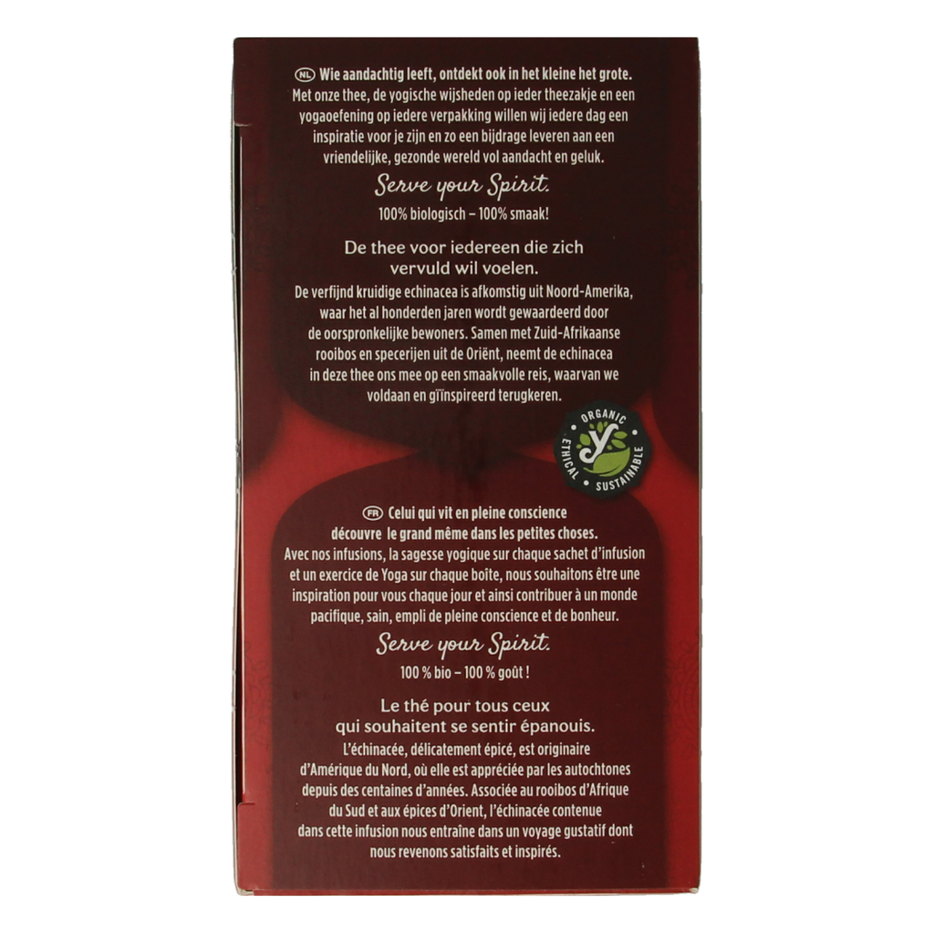 Yogi Tea Echinacea bio 17.00 Zakjes