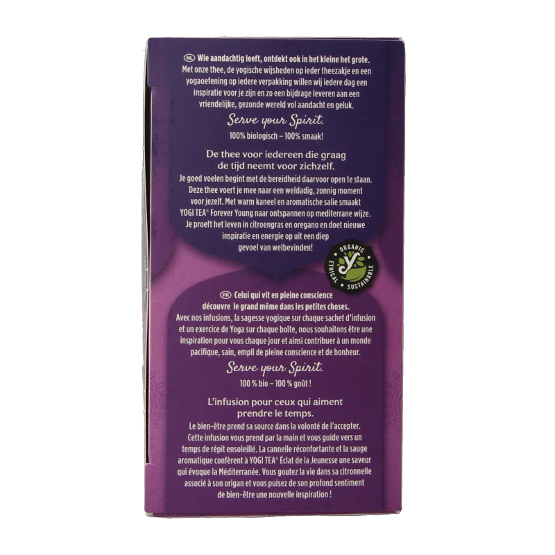 Yogi Tea Forever young bio 17 Zakjes
