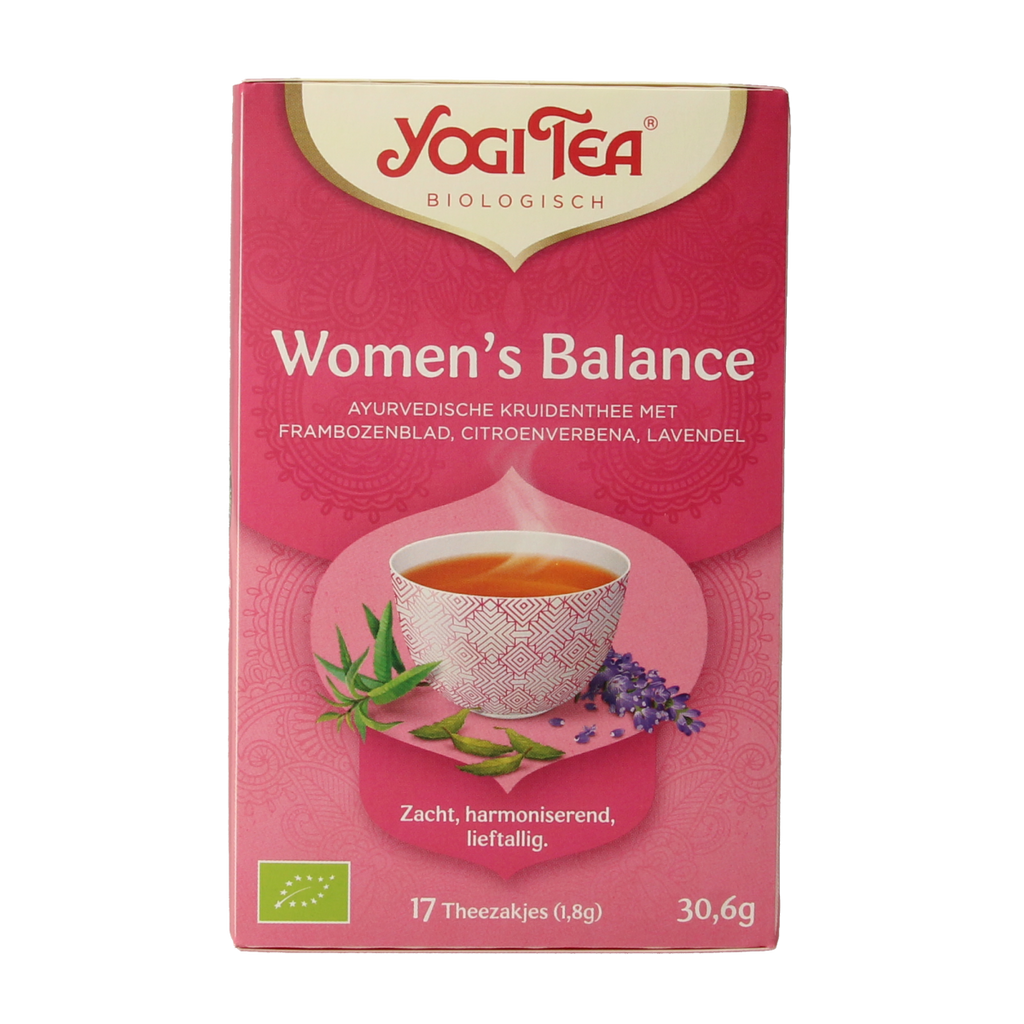 Yogi Tea Women's balance bio 17.00 Zakjes