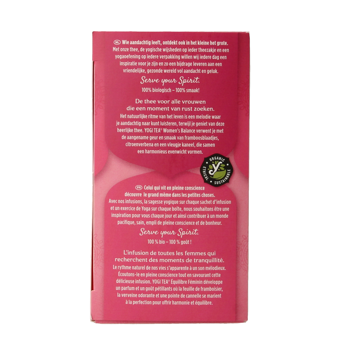 Yogi Tea Women's balance bio 17.00 Zakjes