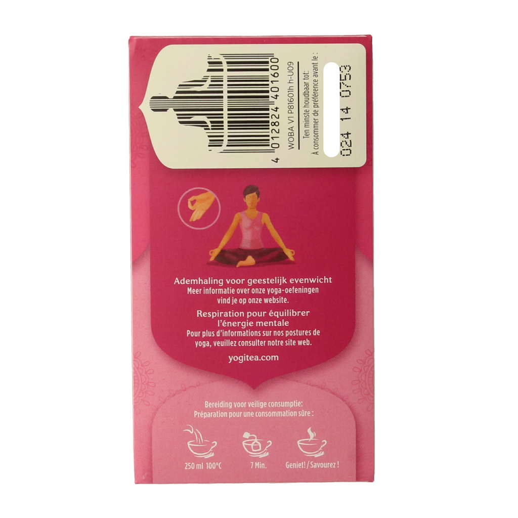 Yogi Tea Women's balance bio 17.00 Zakjes