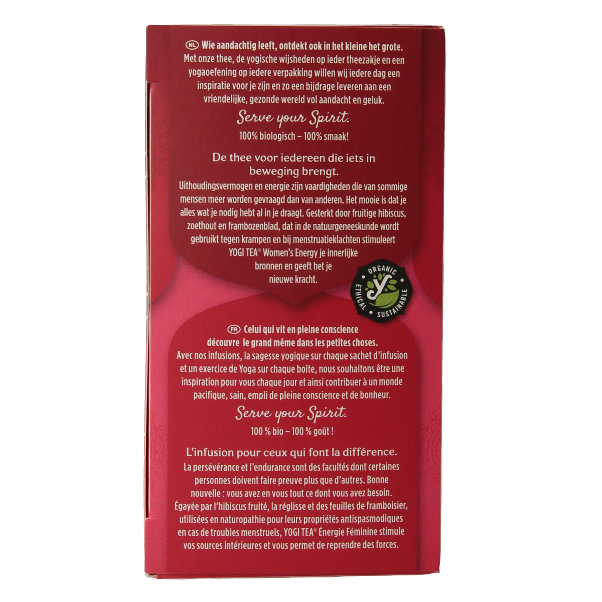 Yogi Tea Women's energy bio 17.00 Zakjes