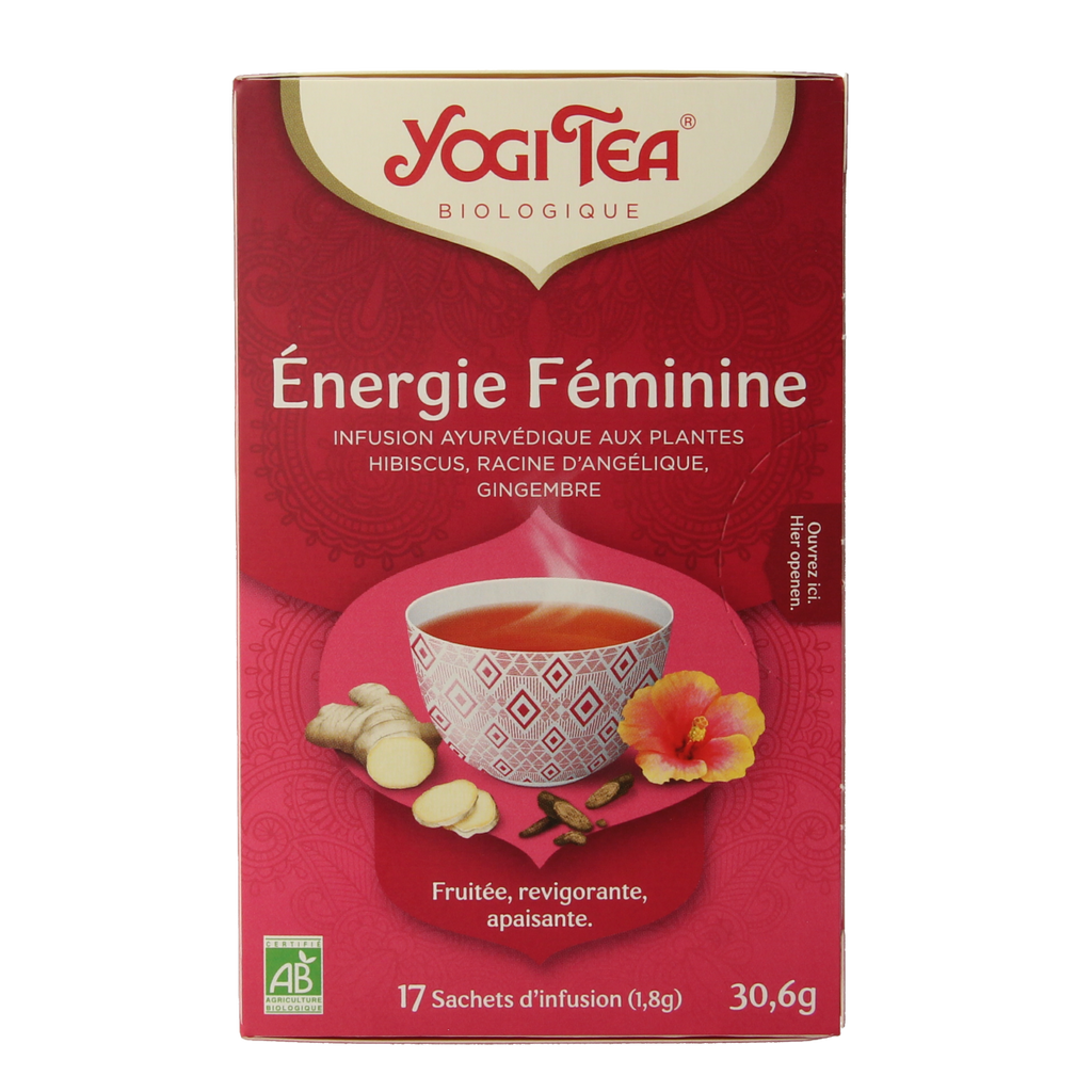 Yogi Tea Women's energy bio 17.00 Zakjes