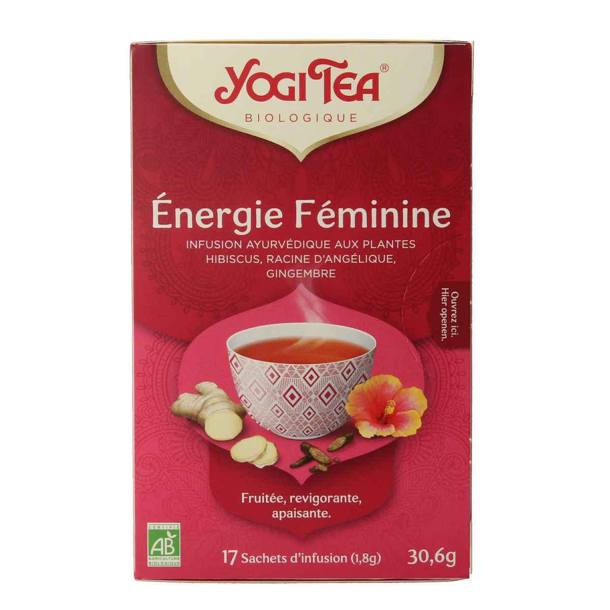 Yogi Tea Women's energy bio 17.00 Zakjes